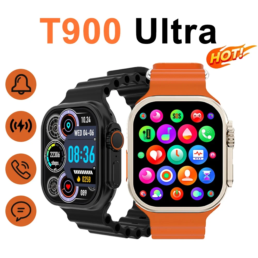 T900 Ultra স্মার্ট ওয়াচ – স্টাইলিশ ডিজাইন ও আধুনিক ফিচার