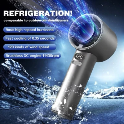M11 Handheld Fan Portable Bladeless Mini Fan rechargeable