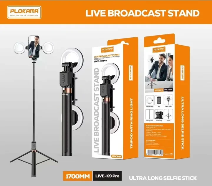 Plokama LIVE-K9 Pro 1700mm All-in-One Content Creation Kit